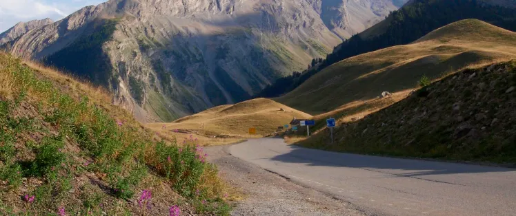 South side of Col de Vars Ubaye coast