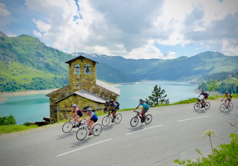 Chapelle and Lake Roselend