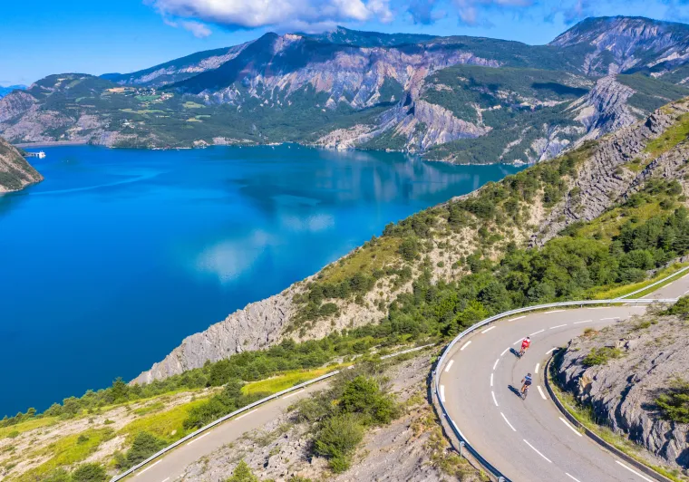 Lac de Serre-Ponçon at Sauze-du-Lac