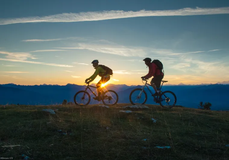 The Chemins du Soleil mountain bike route