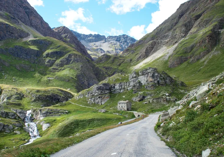 Route du Col de l'Iseran côte Maurienne
