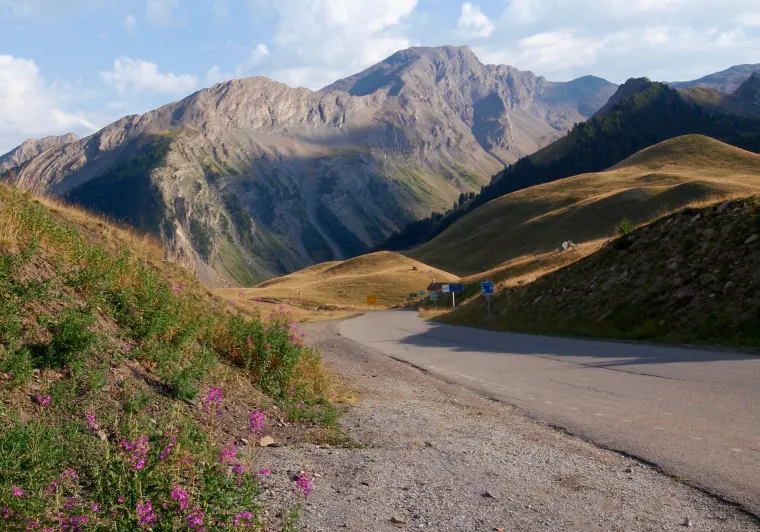 South side of Col de Vars Ubaye coast