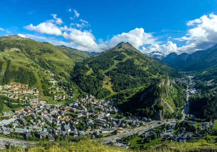 Valloire village galibier