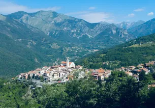 La Bollène-Vésubie in the Alpes Maritimes