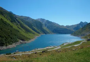 Grand'Maison dam and lake
