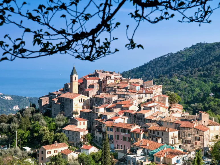 Eze, between Menton and Nice