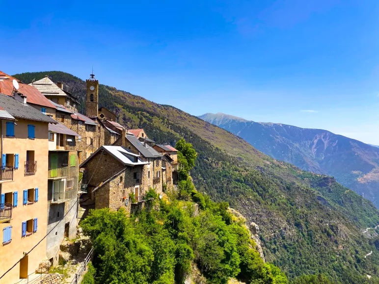 Roubion in mountains of Nice