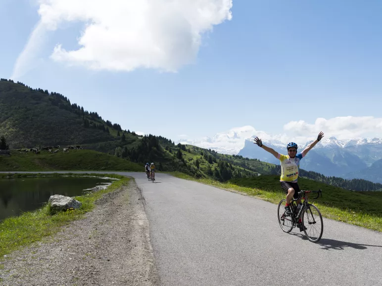 Cycling in Samoëns